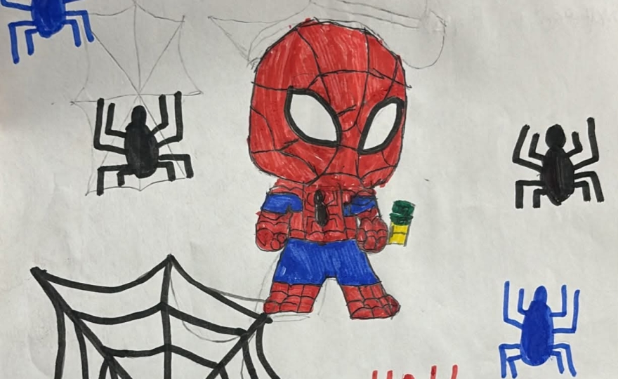 El Spider Man que esta recorriendo Baja California